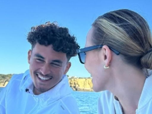 Rio Ferdinand posts rare snap of son Lorenz & wife Kate on family trip
