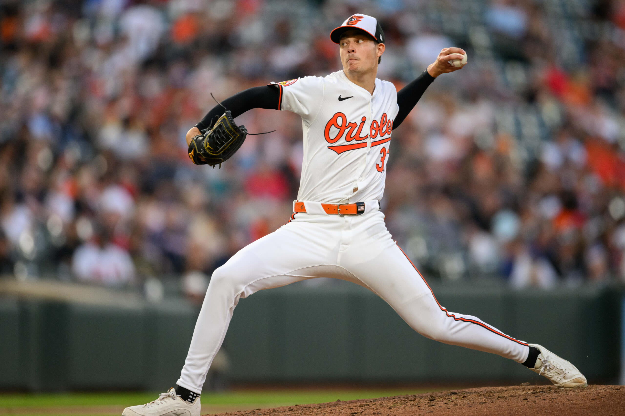 Former Husker Cade Povich earns his first career MLB win