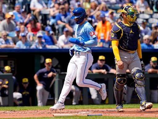 Bobby Witt Jr. powers Royals past Brewers 6-4