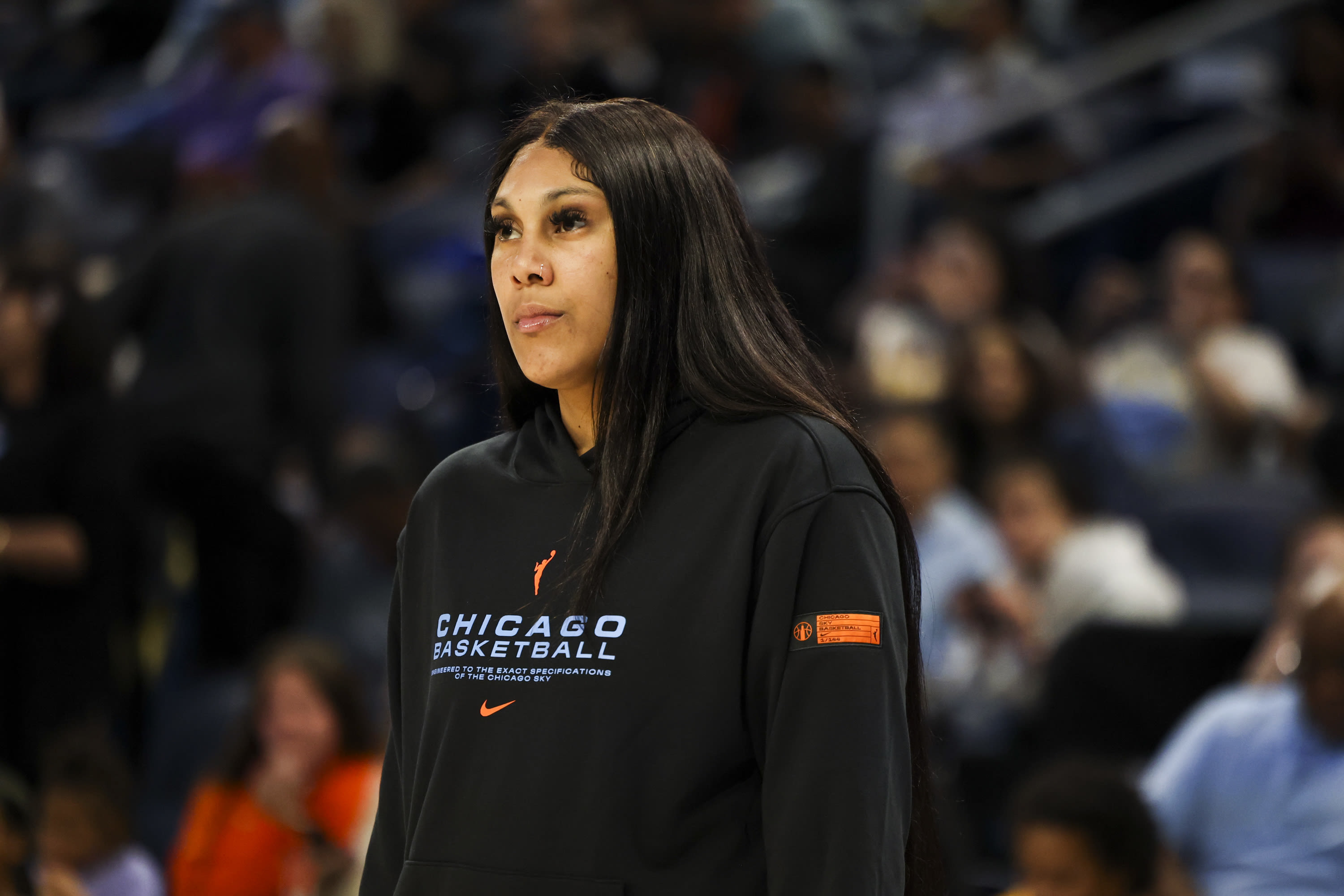 Kamilla Cardoso is expected to make her Chicago Sky debut Saturday — just in time to face Caitlin Clark in Indianapolis