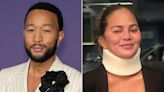 John Legend Says Chrissy Teigen Wound Up in Neck Brace Trying to Be an ‘Acrobat’ Like Daughter Luna