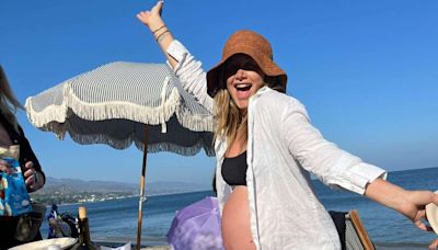 Pregnant Ashley Tisdale Celebrates 39th Birthday with Huge Paella on the Beach: ‘I Am Filled with Love’