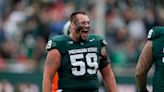 Michigan State offensive lineman ‘speechless’ after being picked in NFL draft