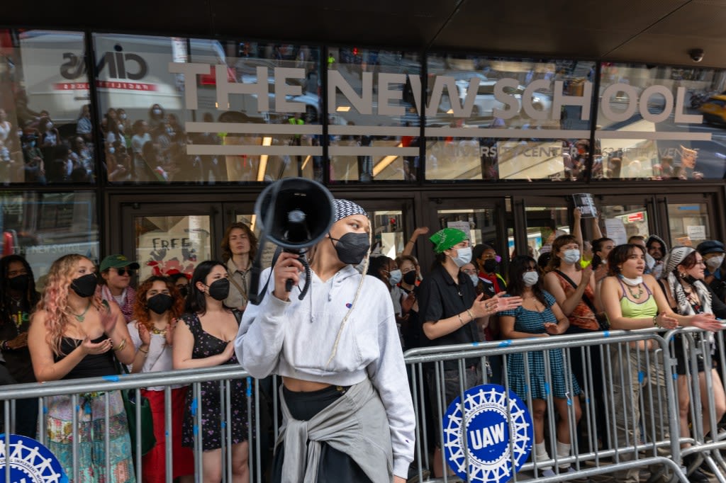 NYPD arrests dozens of protesters in sweep of pro-Gaza encampments at NYU, The New School