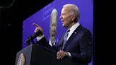 Biden pledges 'I am all in,' criticizes Trump on policy