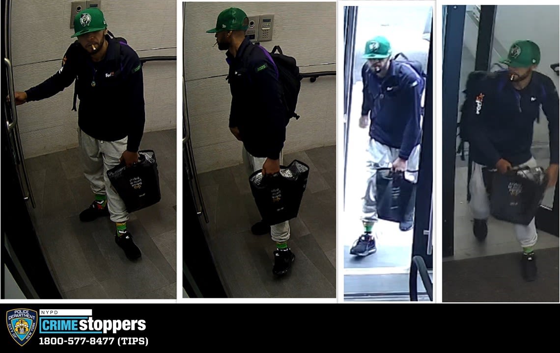 Man impersonating FedEx worker steals package from mail carrier in Manhattan: NYPD
