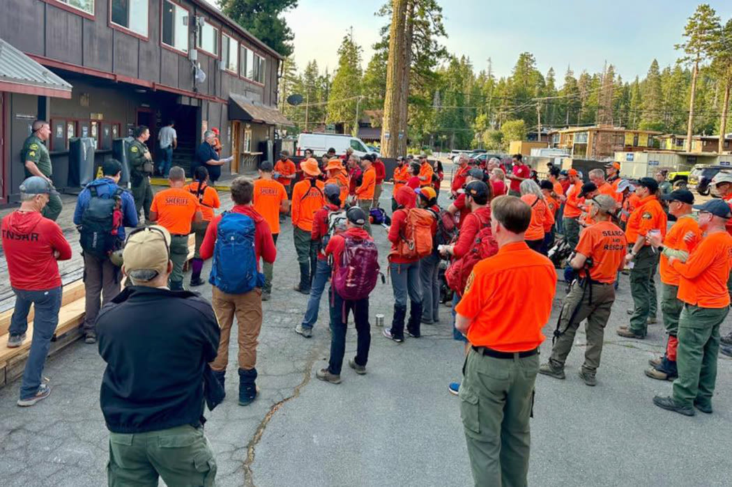 Massive search underway for man missing near Lake Tahoe