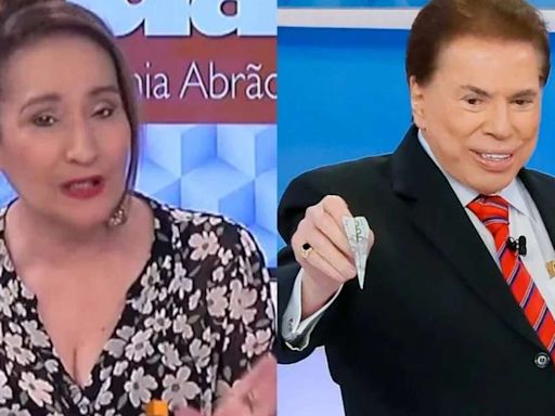 Sônia Abrão comete gafe ao falar sobre estado de saúde de Silvio Santos: 'Tratando do...'