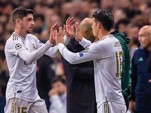 James y Valverde, del Madrid a una semifinal de Copa América