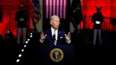 White House defends presence of Marines at Biden speech