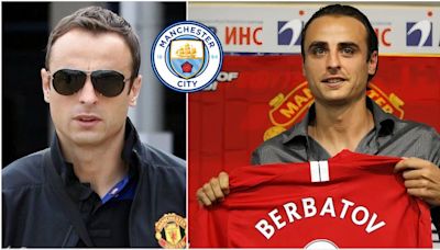 Dimitar Berbatov had brutal response after learning Man City wanted to hijack his Man Utd move