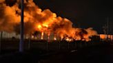 Se registra fuerte incendio en el Parque Industrial Ramos Arizpe