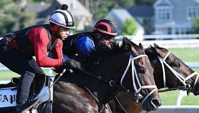 Pletcher Trio Mindframe, Antiquarian And Protective Have Final Belmont Drills