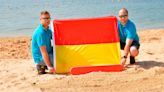 Landlocked beach 90 minutes from Cambridge with 140m of sandy shore