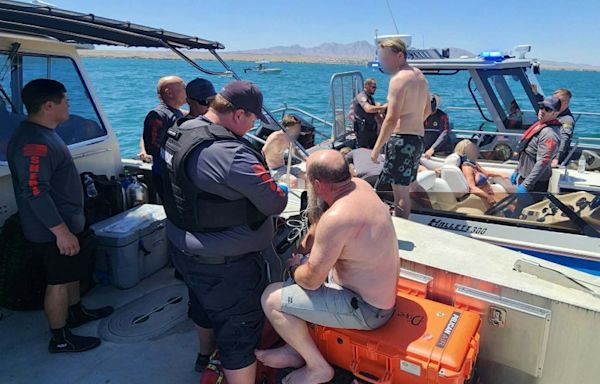 Crashes, capsized boat mar Memorial Day weekend in Lake Havasu area