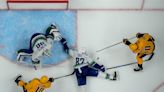 Casey DeSmith makes 30 saves as the Canucks take 2-1 series lead over the Preds