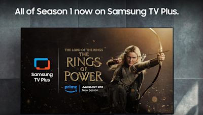 The Rings of Power Season One on Samsung TV Plus