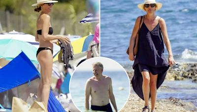 This Morning's Cat Deeley, 47, stuns in black bikini in St Tropez