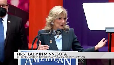 First Lady Jill Biden visiting Minnesota on Friday