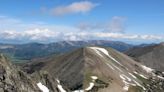 Tabletop Mountain an offshoot from Crazy Mountains' Sunlight Lake Trail