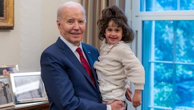 Biden says meeting with 4-year-old girl orphaned and held hostage by Hamas a reminder of work needed to free remaining hostages
