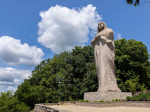 A Walk in the Park: Lowden State Park is famous for the Eternal Indian