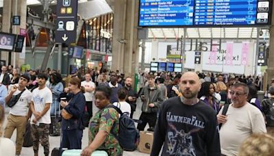 French high-speed rail network lines sabotaged hours before Olympic Games opening ceremony