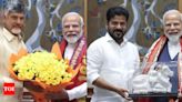 ...Andhra Pradesh CM Chandrababu Naidu and Telangana CM Revanth Reddy's priorities in talks with PM Modi in Delhi | Hyderabad News - Times of India...