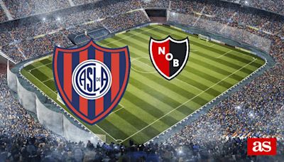 San Lorenzo de Almagro vs Newell´s Old Boys: estadísticas previas y datos en directo | Liga Profesional Argentina 2024