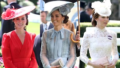 Kate Middleton’s Royal Ascot Outfits Through the Years: Seeing Red in Alexander McQueen, Whimsical Hats and More Looks