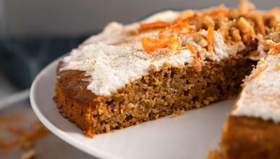 Receta de carrot cake, rápida y fácil