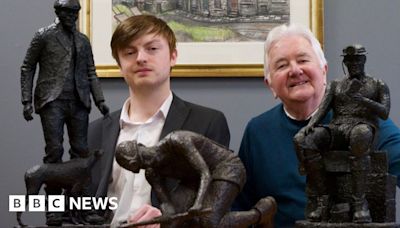 Norman Cornish-inspired miniature miners go on display