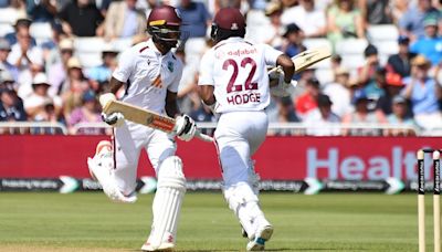 ENG vs WI: Kavem Hodge, Alick Athanaze lead West Indies' fightback on Day 2