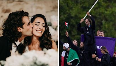 'Sorry my love': Italy flagbearer loses wedding ring in Seine during opening ceremony