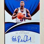 17-18 ED PINCKNEY AUTO 沙加緬度國王 NATIONAL TREASURES 大國寶傳奇球星親筆簽名限量卡#02/25