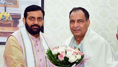 BJP Haryana chief Mohan Lal Badoli takes charge