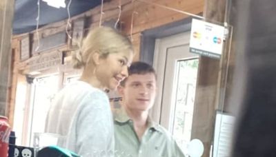 Tom Holland and Zendaya surprise locals as they're spotted at Cornish cafe