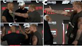 Jake Paul tried his very best to intimidate Mike Tyson during their face-off - it did not work