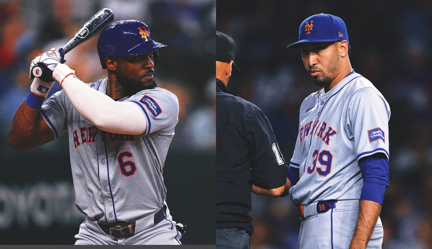 Mets' Edwin Díaz begins serving 10-game suspension after ejection, Starling Marte to IL