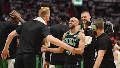 Miami Heat Again Making Derrick White Looking Like A Boston Celtics Legend