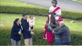Video: Nacho Fernández estuvo en el hipódromo para ver ganar a su caballo