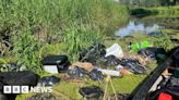 River Waveney sees 60 bags of rubbish dumped in water
