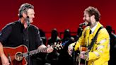 Blake Shelton and Post Malone Surprise Crowd With ‘Somebody Pour Me a Drink’ Duet