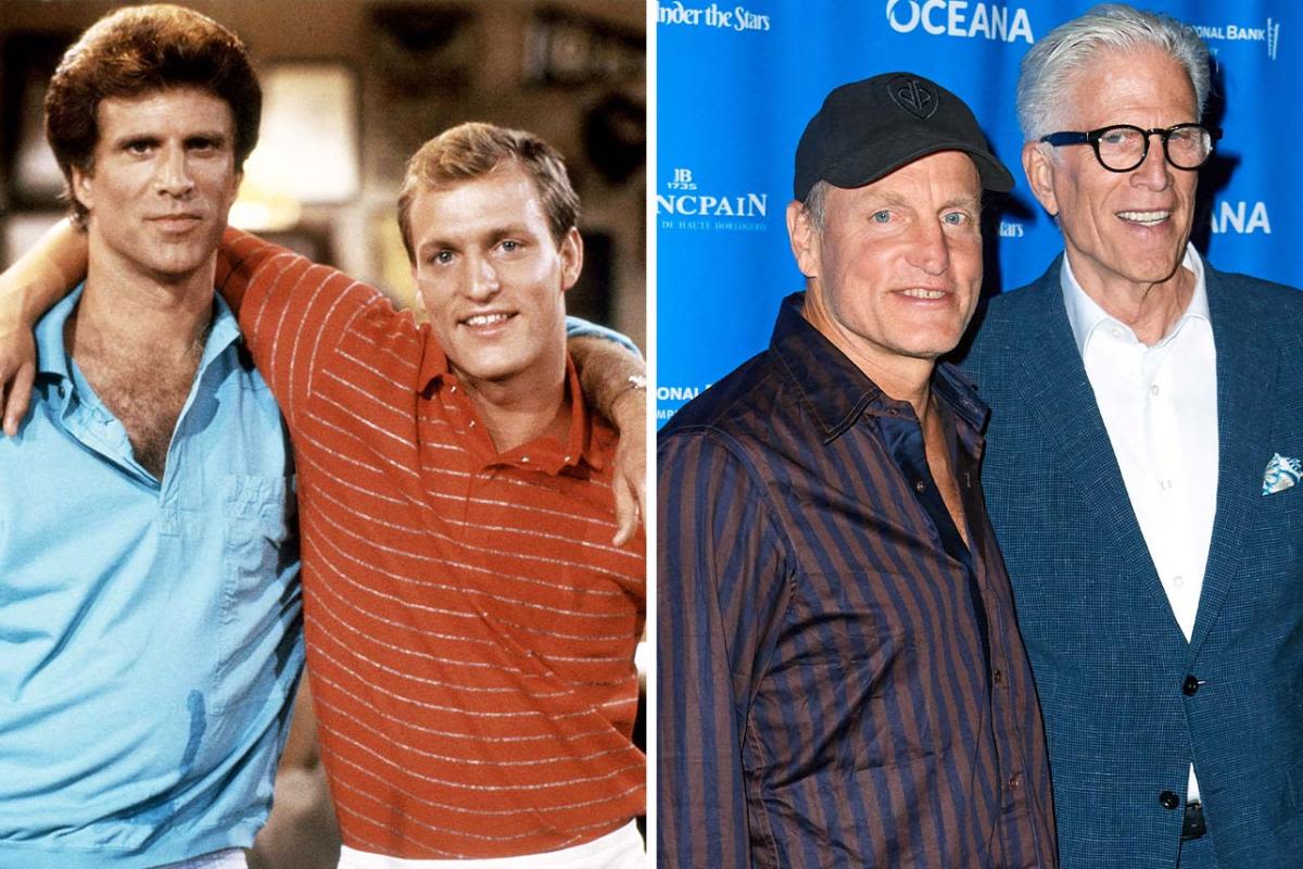 Ted Danson reveals 'Cheers' cast began "hazing" Woody Harrelson when he joined the show: "We just wanted to kick his ass"