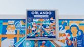 Visit Orlando unveils new mural, as part of holiday kick-off at Florida Mall