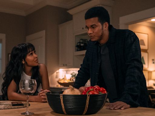 ‘Divorce in the Black’ Stars Meagan Good and Cory Hardrict on Filming... and How They Pushed Each Other’s Buttons on Set