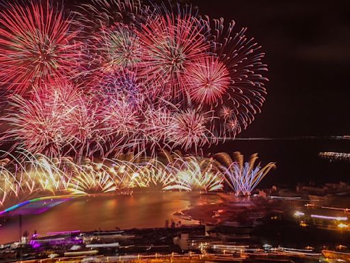 2024澎湖國際海上花火節開幕 首日吸引逾1萬6000人朝聖