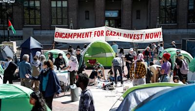 University of Michigan students set up tent encampment, demand divestment from Israel