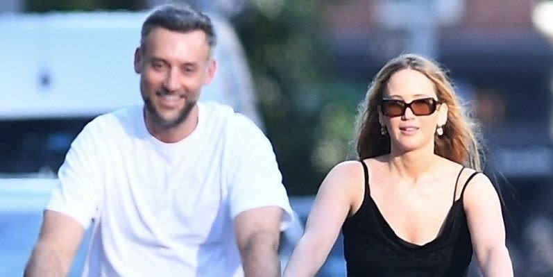Jennifer Lawrence Wore the Coolest Studded Flats for a Bike Ride With Her Husband