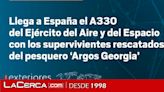 Llega a España el A330 del Ejército del Aire y del Espacio con los supervivientes rescatados del pesquero 'Argos Georgia'